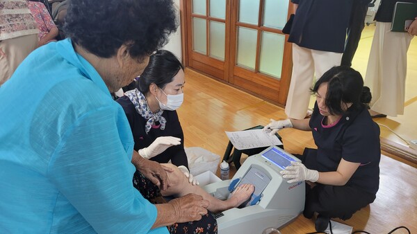 건강관리-건강버스 / 사진 = 전라남도