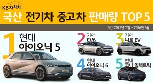 "아이오닉5·EV6 맹위"…국산 중고 전기차 시장, 현대·기아 싹쓸이